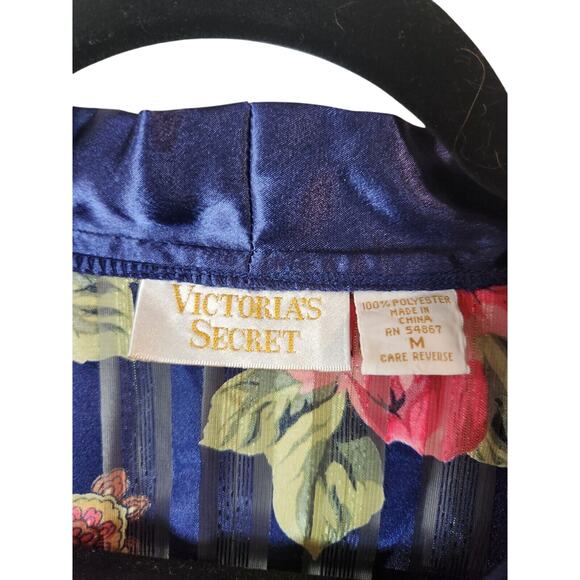 Vintage 80s Victoria’s Secret Gold Label Lingerie Top Sz M Floral Paisley Print - Picture 2 of 9